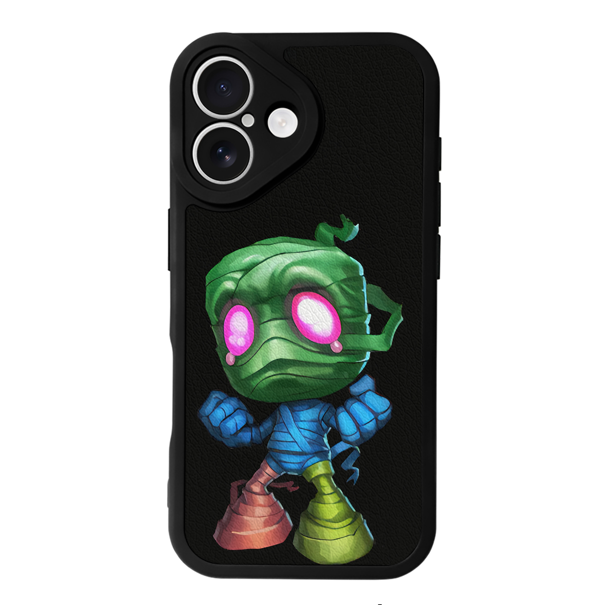 （画像用） リーグ・オブ・レジェンド League of Legends LOL 【iPhone 16シリーズ対応】シリコンスマホケース（レザー調） 材質：シリコン